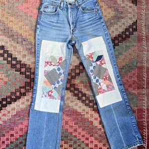 Vintage Levi’s 517 quilt jeans like Carleen